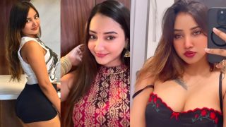SENORITA Full NUDE Tango 24Min+ Live Dancing Stripping Full Frontal NUDE Boobs and Pussy Rubbing